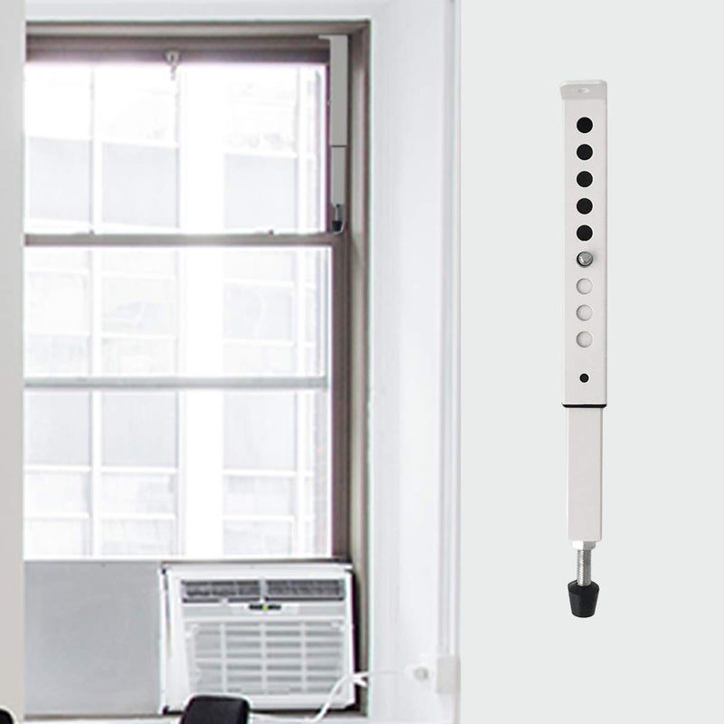 Jeacent Adjustable Window Security Bar  Patio Door Lock - Sturdy Steel  Extends from 15 1/2"" to 29 1/2"" - Image 3